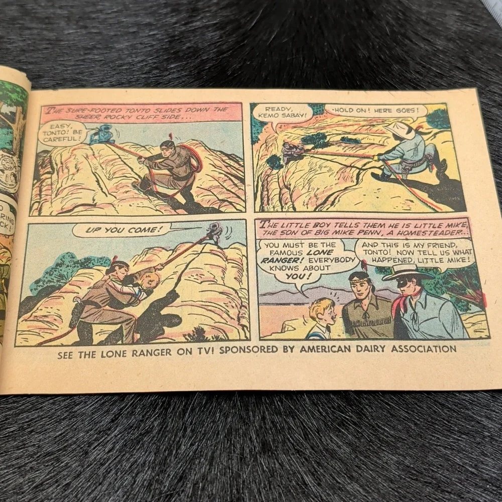 Vintage Lone Ranger Comic Book American Dairy Association 1955 - Picture 4 of 7